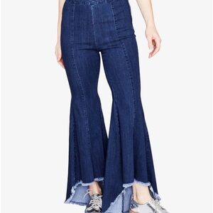 RACHEL Rachel Roy Dark Blue Flare Jeans
